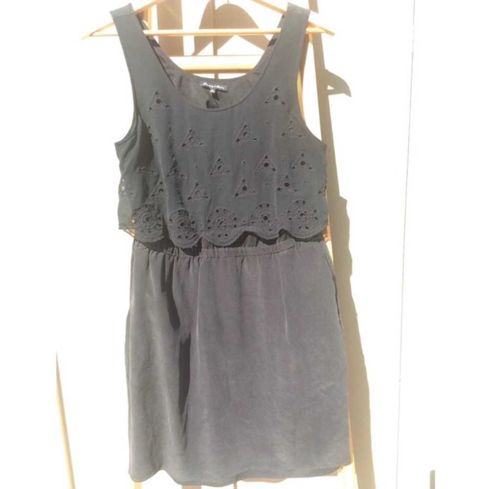 Madewell Geometric Eyelet Dress